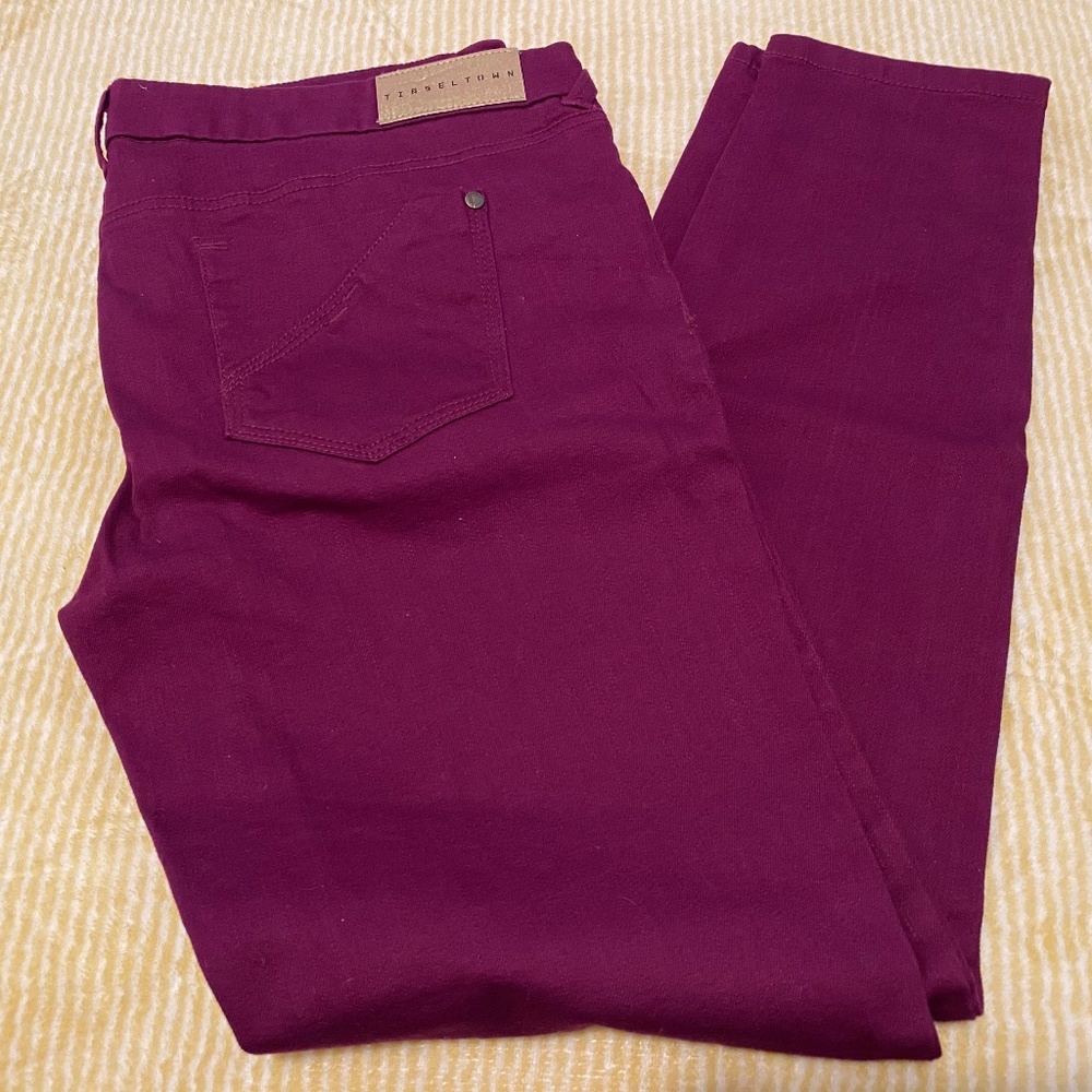 Purple Skinnie Pants/Jeggings/Jeans